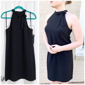 Maggy London NWT High Neck Halter Bow Dress 6
